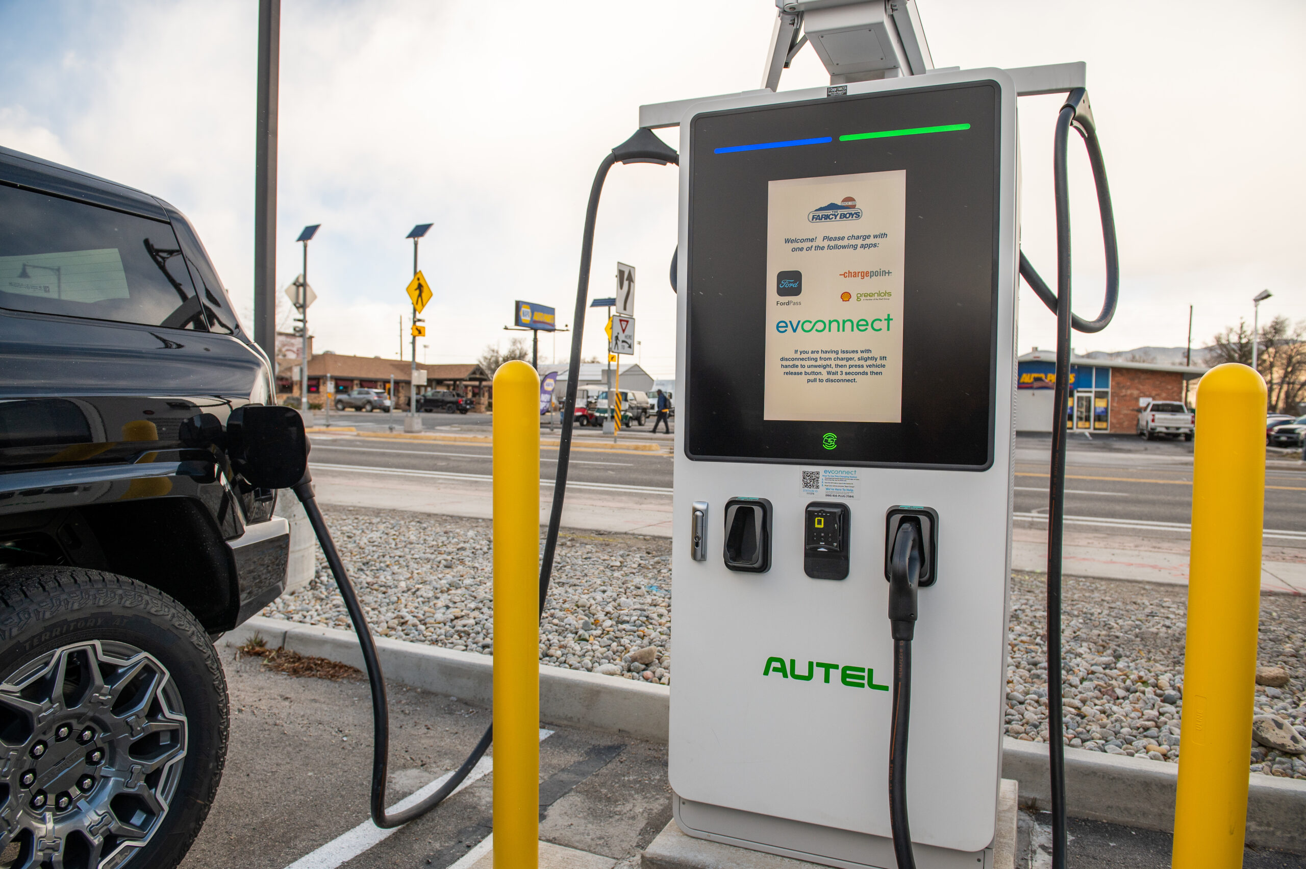 Autel Level 3 Fast EV Charger at Faricy Boys Salida