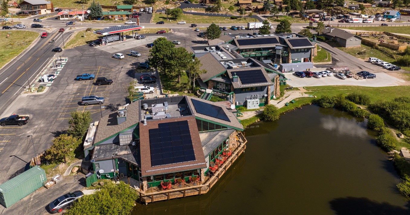 Rooftop Solar and EV Chargers - National Park Village