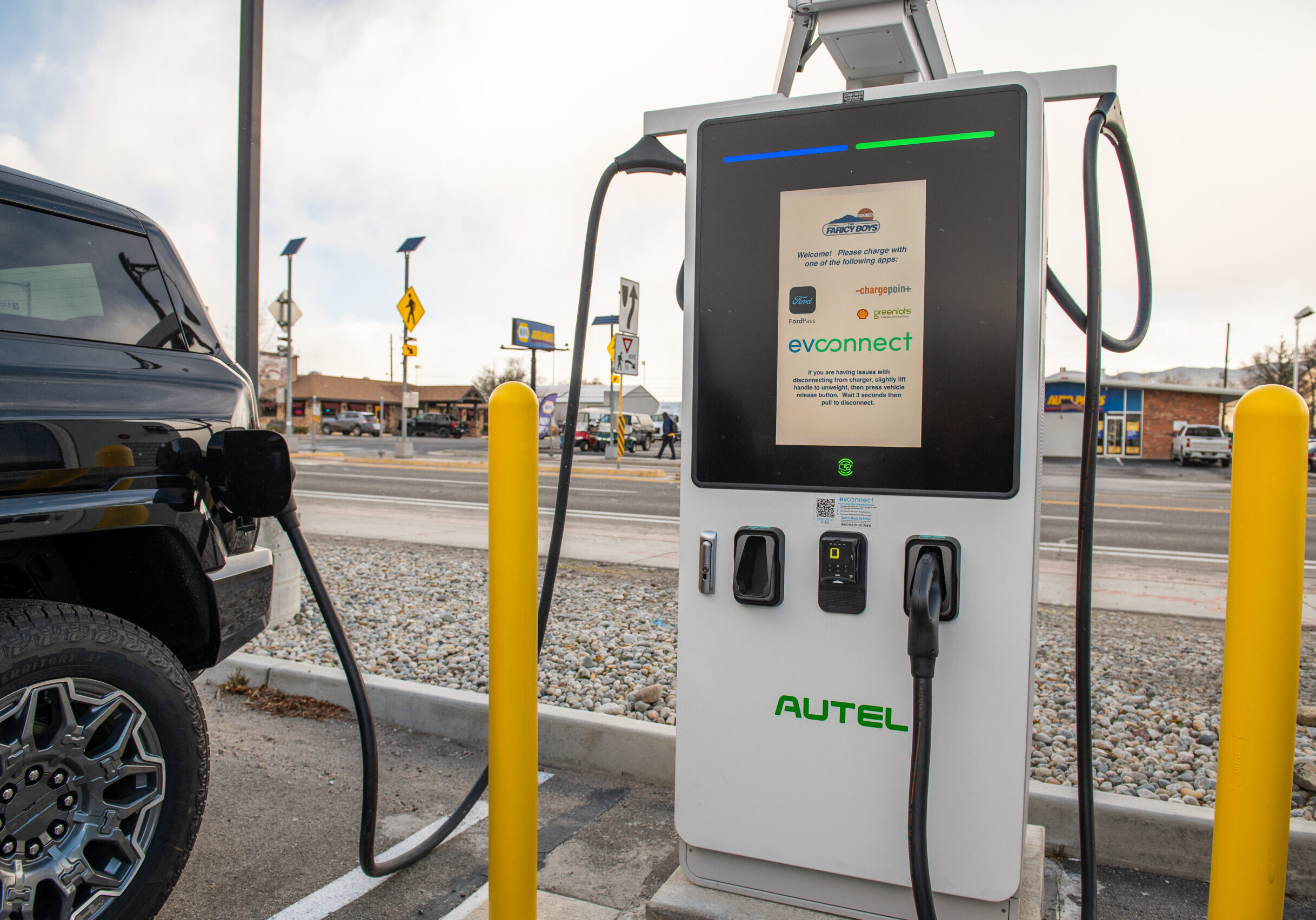 Autel Level 3 Fast EV Charger at Faricy Boys Salida