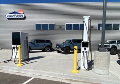 Electric Vehicle (EV) Level 2 and Level 3 Charging Stations at Faricy Boys